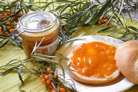 Sanddorn Marmelade Variationen