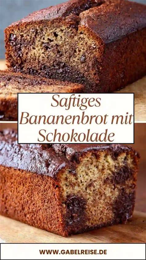 Sandkuchen-Scheiben mit Puderzucker und saftiges Schoko-Bananenbrot auf Brett