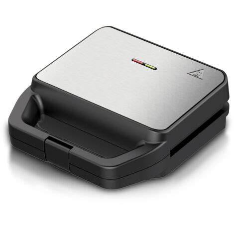 Sandwichmaker mit Dreiecksform und Antihaftplatten