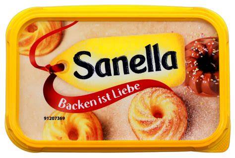 Sanella Margarine für Apfelkuchen