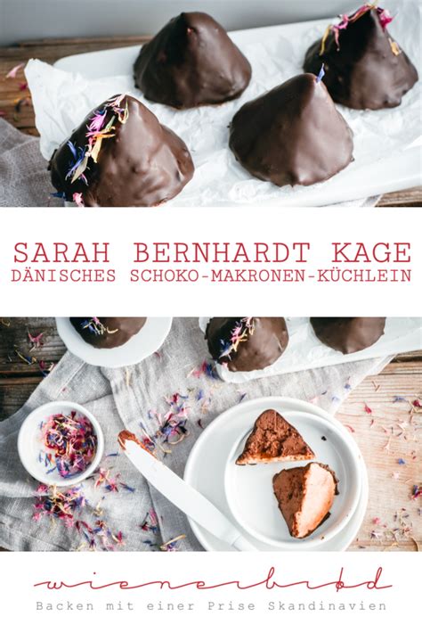 Sarah Bernhardt Küchlein auf einem Kuchentisch