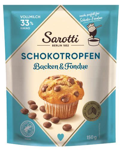 Sarotti Schokotropfen Backen & Fondue Vollmilch