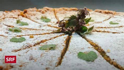 Sauerampfer-Zitronen-Torte mit Dekoration