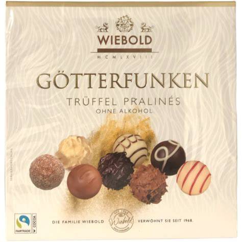 Schöne Verpackungsdesigns von Wiebold Pralinen