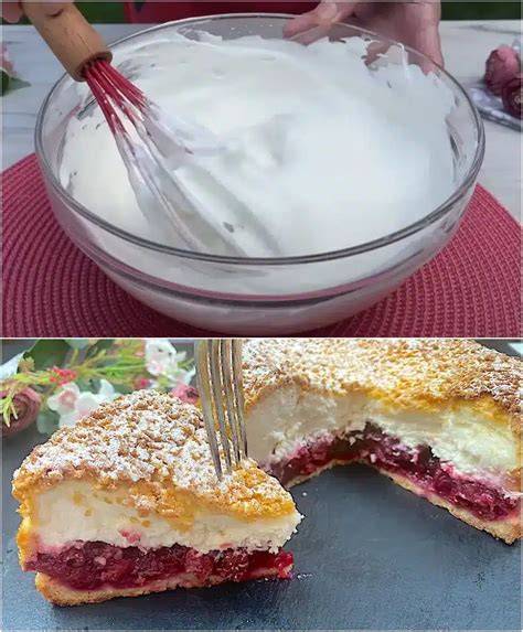 Schale mit griechischem Joghurt und Vanille als Beilage zum Kuchen