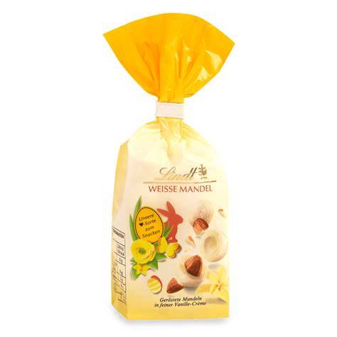 Schaubild zur Zusammensetzung der Zutaten Lindt Frühlings Mandeln