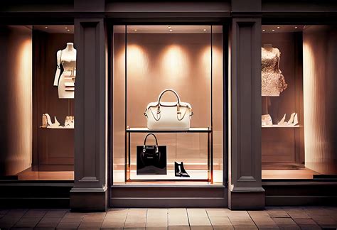 Schaufenster mit Lagerverkaufs-Angeboten