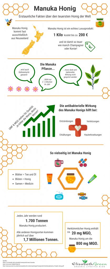 Schema: äußere Anwendung von medizinischem Manuka-Honig mit Verband