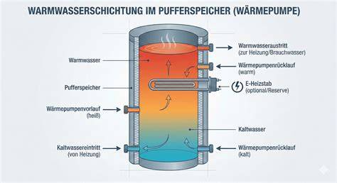 Schema: Aufbau eines typischen Kakaoautomaten mit Dampflanze und Speicherkammer