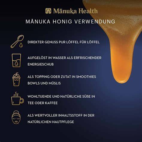 Schema: Dosierungsempfehlungen für Manuka-Honig in der Stillzeit