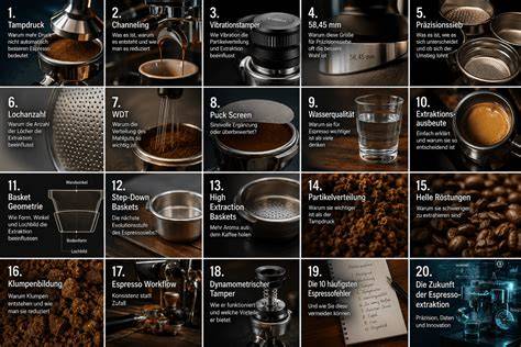 Schema: Espresso vs. Instantkaffee - Einfluss auf Geschmack und Konsistenz