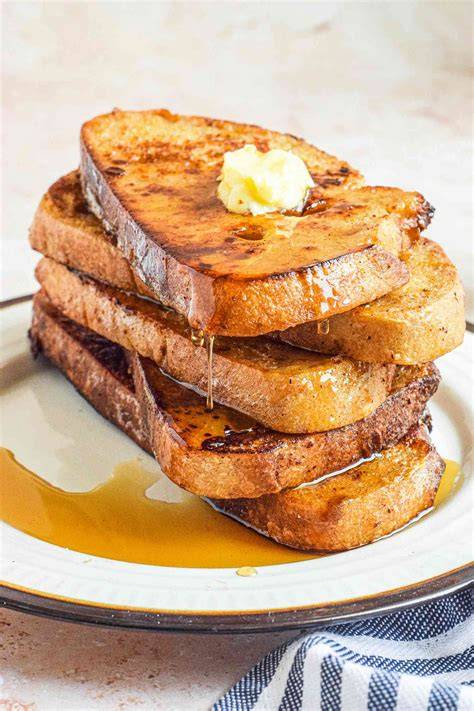 Schema: French Toast Zubereitungsschritte