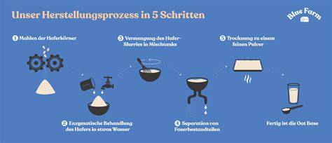 Schema: Herstellung von Hafermilch