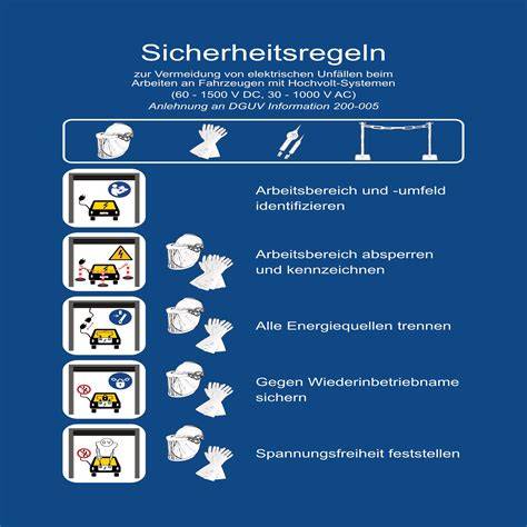 Schema: Sicherheitsmaßnahmen beim Umgang mit Kaltglasur und Brennofen