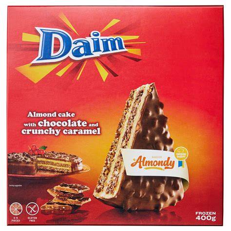 Schema: So bereitest du die Daim Torte halb gefroren zu für maximalen Geschmack