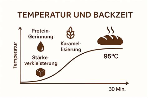 Schema: Temperatur und Backzeit für verschiedene Cookie-Typen