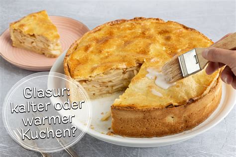 Schema: Temperaturzonen - warmen vs kalten Kuchen richtig glasieren
