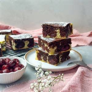 Schema: Unterschied Marmorkuchen vs. Ruhrkuchen mit Kirschen