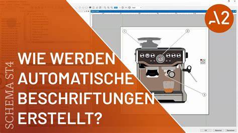 Schema Automatische und manuelle Kakaozubereitung