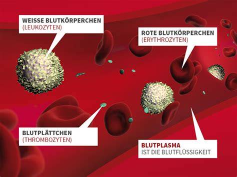 Schema Bildung von HbA1c an roten Blutkörperchen