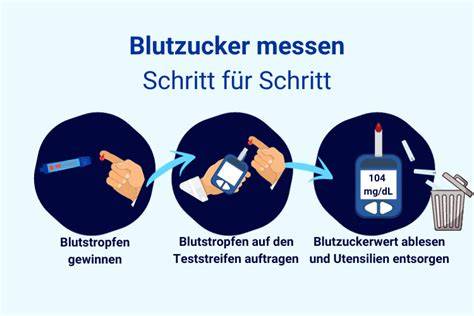Schema Blutzuckermessung