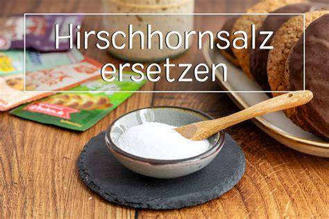 Schema Hirschhornsalz und seine Funktion beim Backen