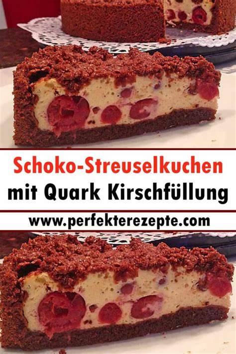 Schematische Ansicht: Aufbau der schokoladigen Biskuit-Variante mit Kirschfüllung und Kuppelcreme