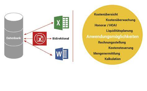 Schematische Darstellung: Excel-Vorlage für Adressimport und Einzelversand