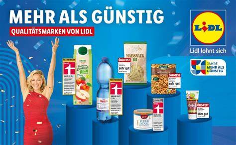 Schematische Darstellung: Lidl Eigenmarken, Qualität und Lieferketten-Partnerschaften