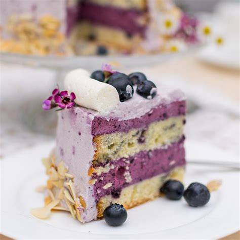 Schematische Infografik: Drei Wege zur veganen Heidelbeertorte (Schokoboden, No-Bake, Rührteig)