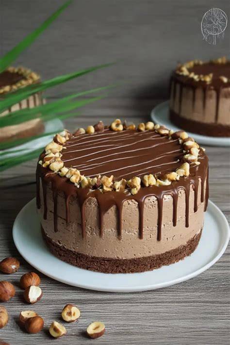 Schichtaufbau einer Nutella-Torte