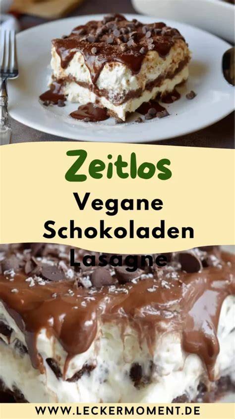Schichtdessert Schokoladen-Lasagne, Lagenaufbau und Texturen