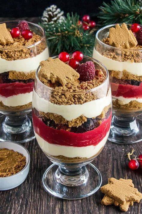 Schichtdessert mit Spekulatius und Mascarponecreme