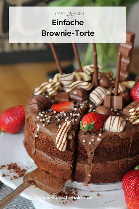Schichtungsideen für Brownie-Torte
