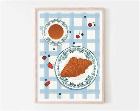 Schlafanzug-Sets und Croissant Prints, Inspiration für Outfits