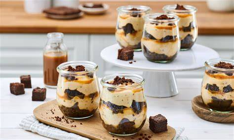 Schmand Schoko Creme Dessertgläser