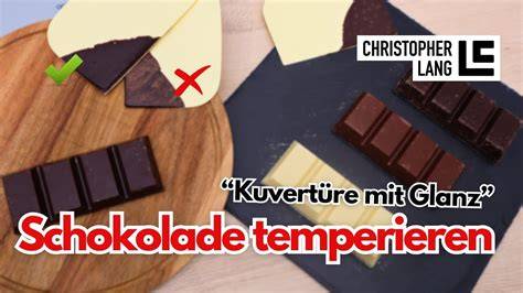 Schmelzverhalten Kuvertüre vs. Blockschokolade