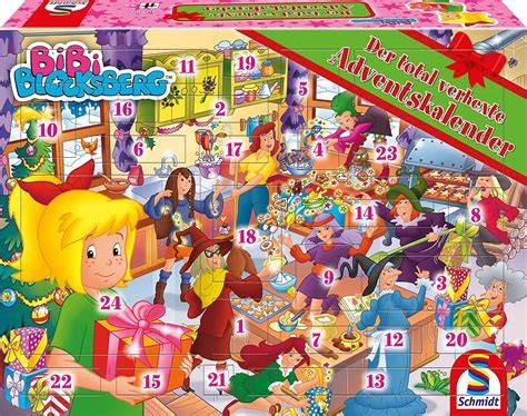 Schmidt Spiele Bibi Blocksberg Adventskalender XXL