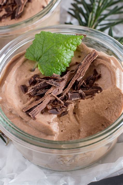 Schnelle Schokoladenmousse im Glas