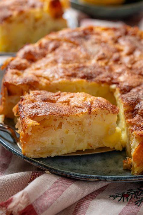Schneller Apfelkuchen frisch aus dem Ofen