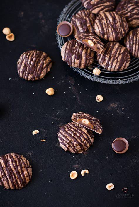 Schoko‑Nuss‑Makronen mit Toffifee