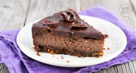 Schoko Cheesecake mit Guss