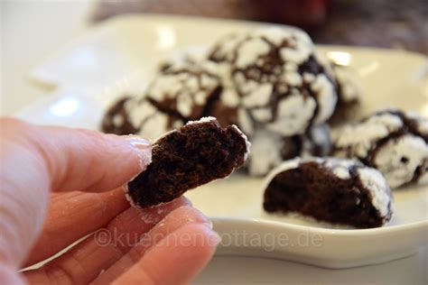 Schoko Crinkles mit Orangennote