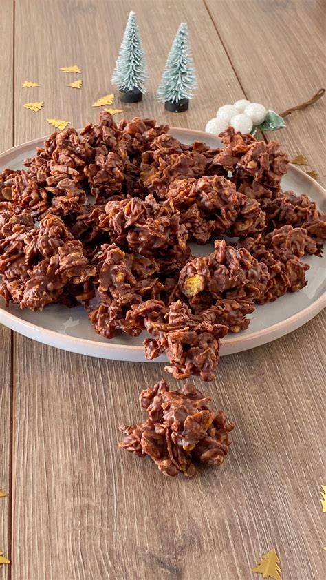 Schoko Crossies in einer Geschenkdose hübsch angerichtet