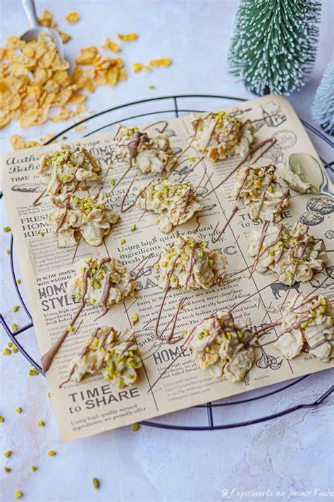 Schoko Crossies mit Mandeln und Pistazien