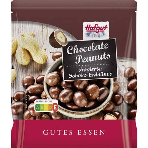 Schoko Erdnuesse Netto Verpackung und Produktansicht