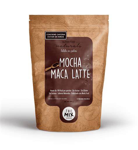 Schoko Maca Latte servierfertig