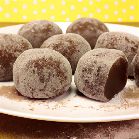 Schoko Mochi Close-up