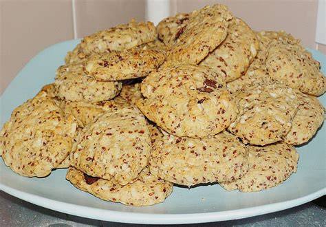 Schoko Nuss Kekse Zutaten und Vorbereitung