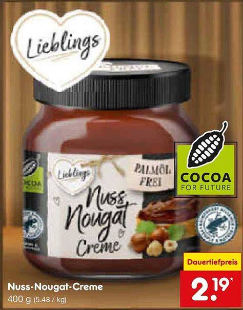 Schoko Nuss Nougat Creme Marken Vergleich